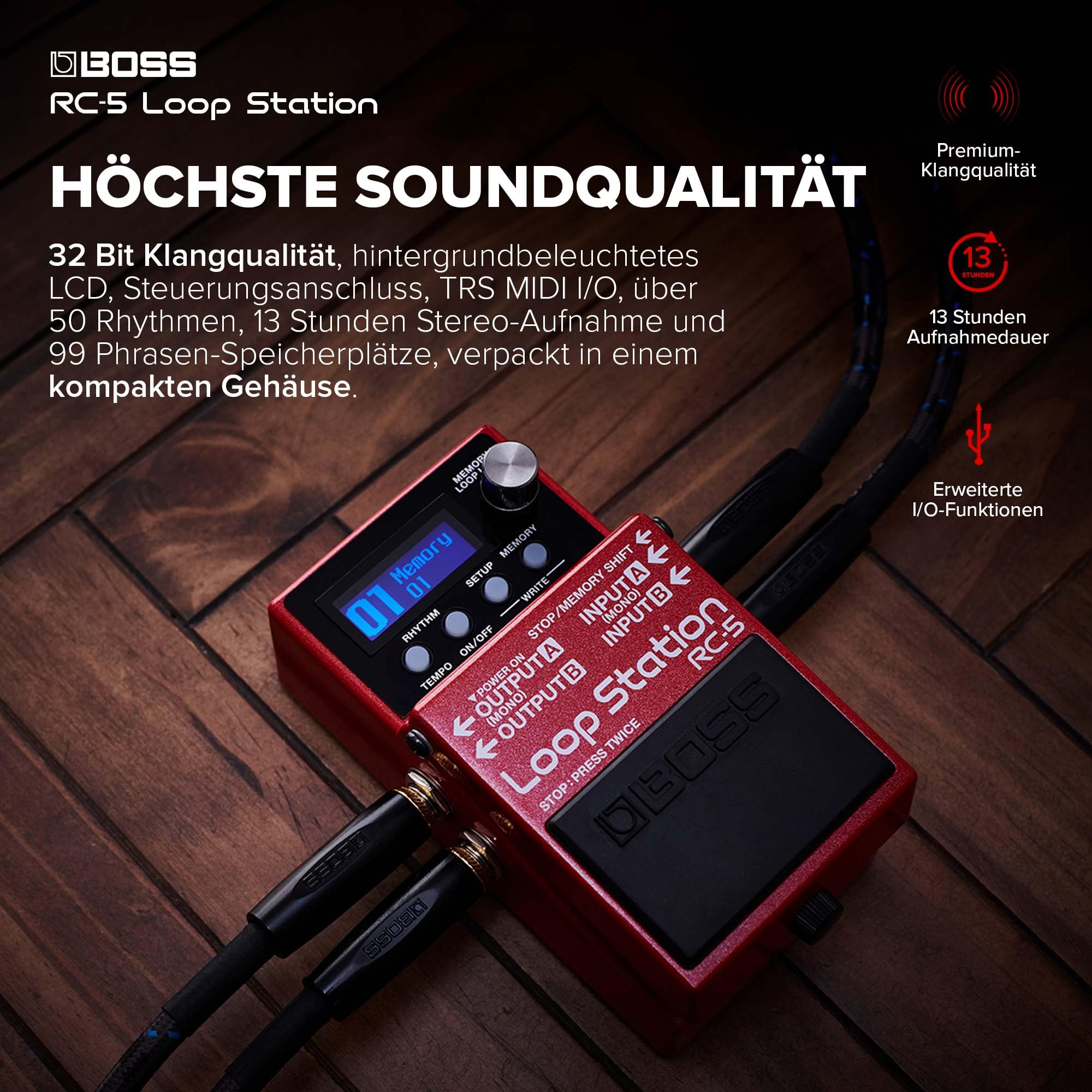 その他 BOSS LOOP STATION RC-5 BOSS - RC-5 | Loop Station